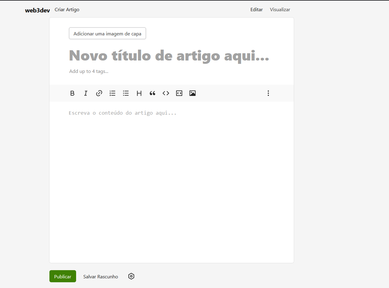 editor de artigos