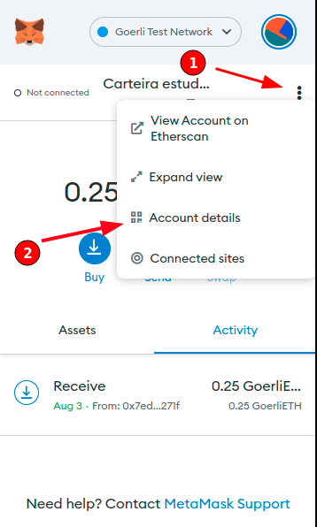 Visualizando mais detalhes do nosso endereço
