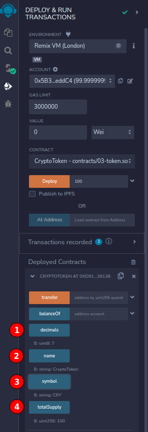 Verificando as informações do token