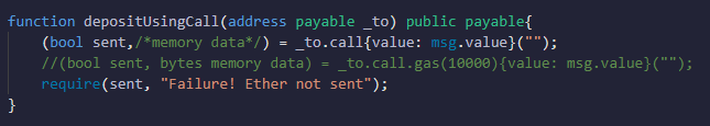 call() function