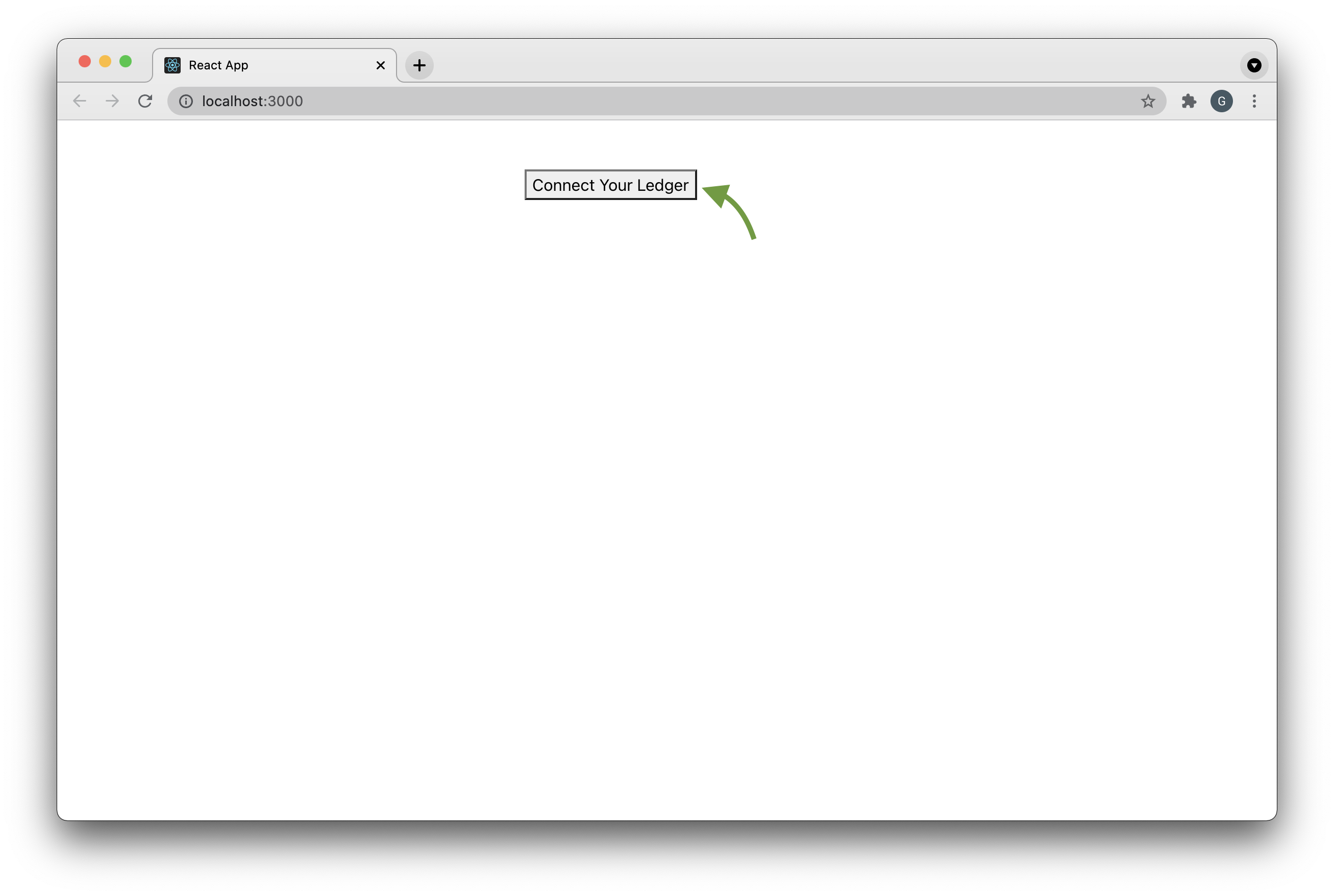 Fig. 2: Aplicação rodando no navegador

