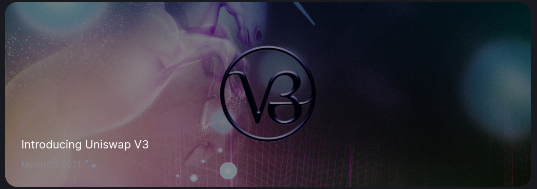 Introdução ao Uniswap V3