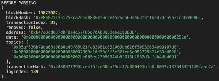 Registros do contrato