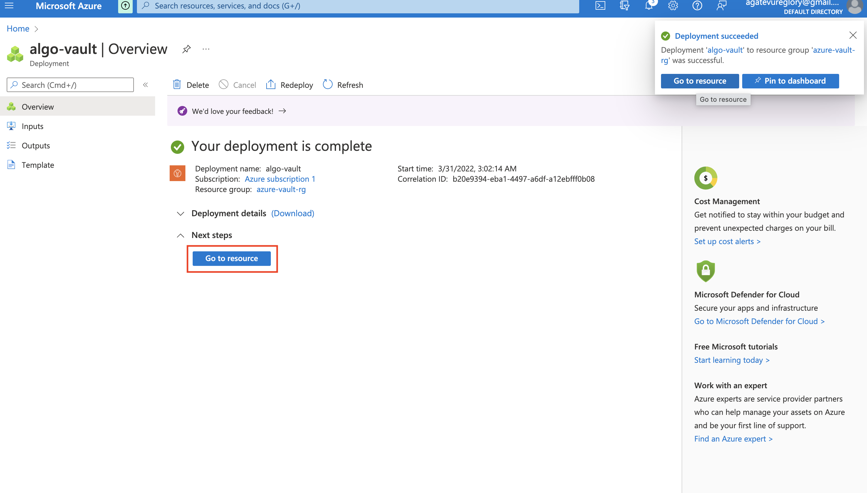 Fig 4-3 Vá para Recurso