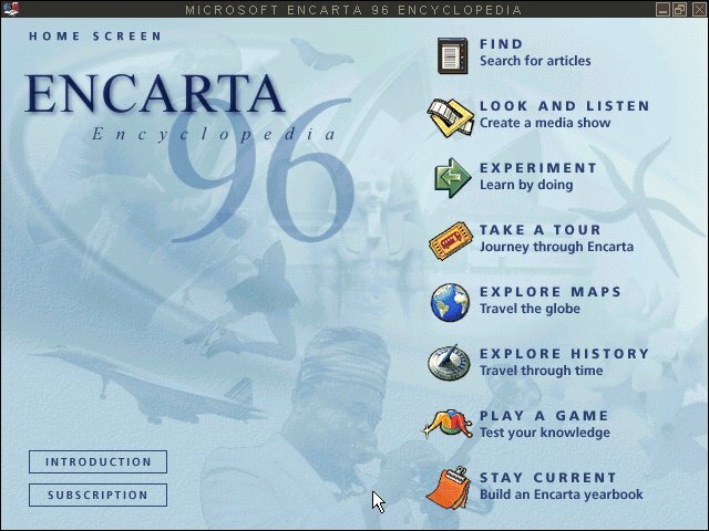 microsoft encarta