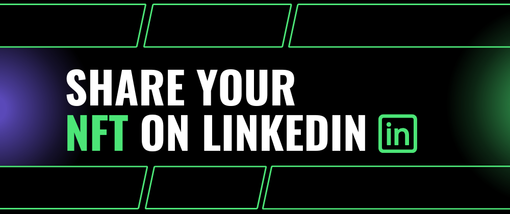 Using NFT Certificates on LinkedIn