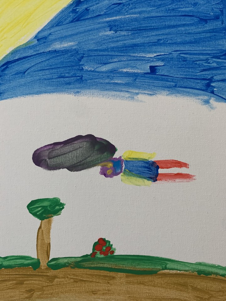 Pintura de ilustração