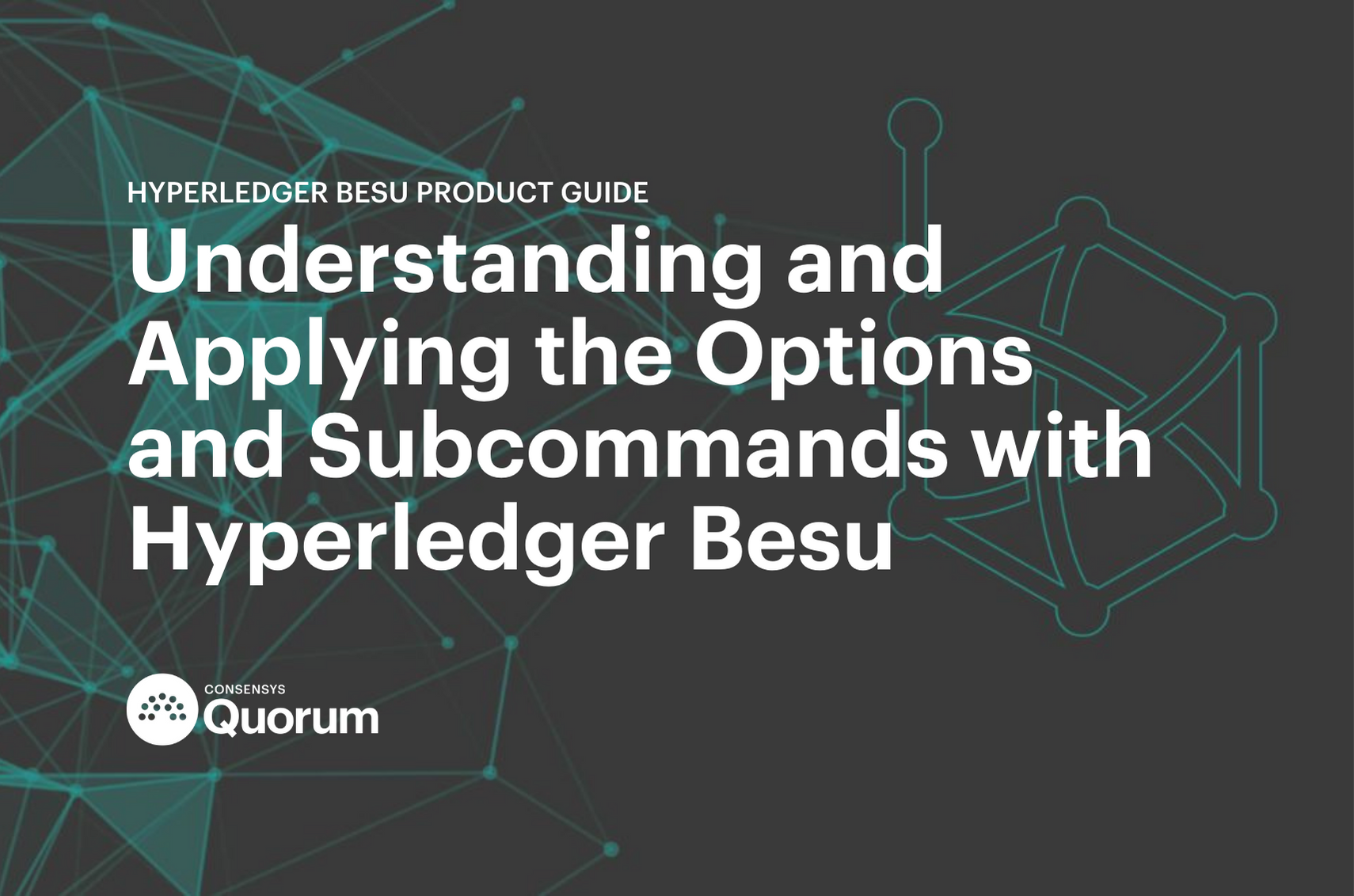 Entendendo e aplicando as opções e subcomandos com o Hyperledger Besu
