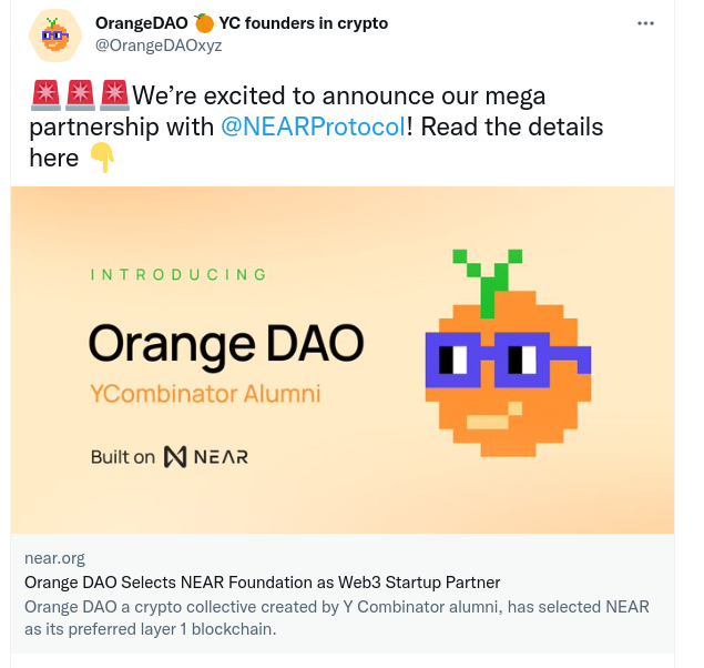Artigo OrangeDAO